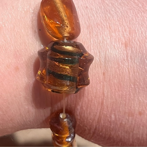 Faux, Costume, Estate Jewelry, Brown Beaded Bracelet - Picture 8 of 8